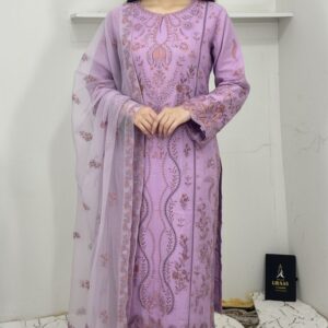 Embroidary 3PC Suit