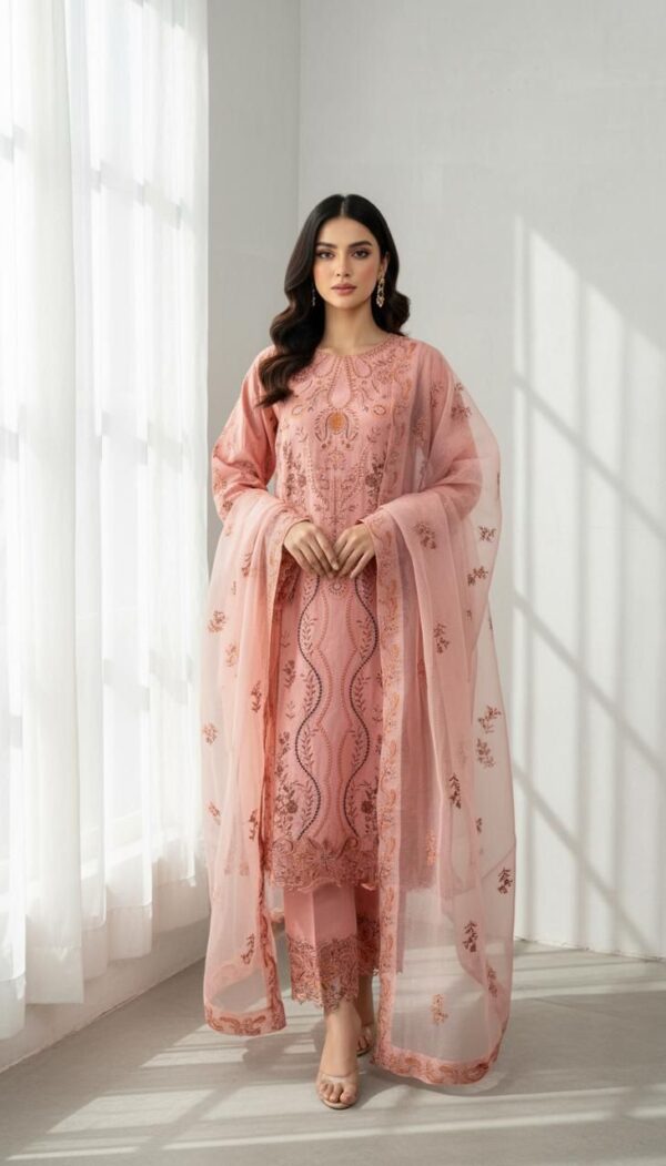 Embroidery suit - Image 4