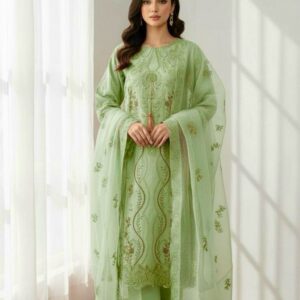 Embroidery 3PC Suit
